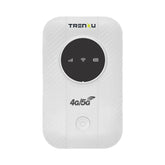 Trenzu 4G LTE Portable WiFi Hotspot Device | Pocket WiFi Dongle 5G/4G All Sim Support | Upto 150Mbps, 2100mAh Battery | Plug & Play Wireless Data Card WiFi Dongle with Sim Slot for Laptop & Travel