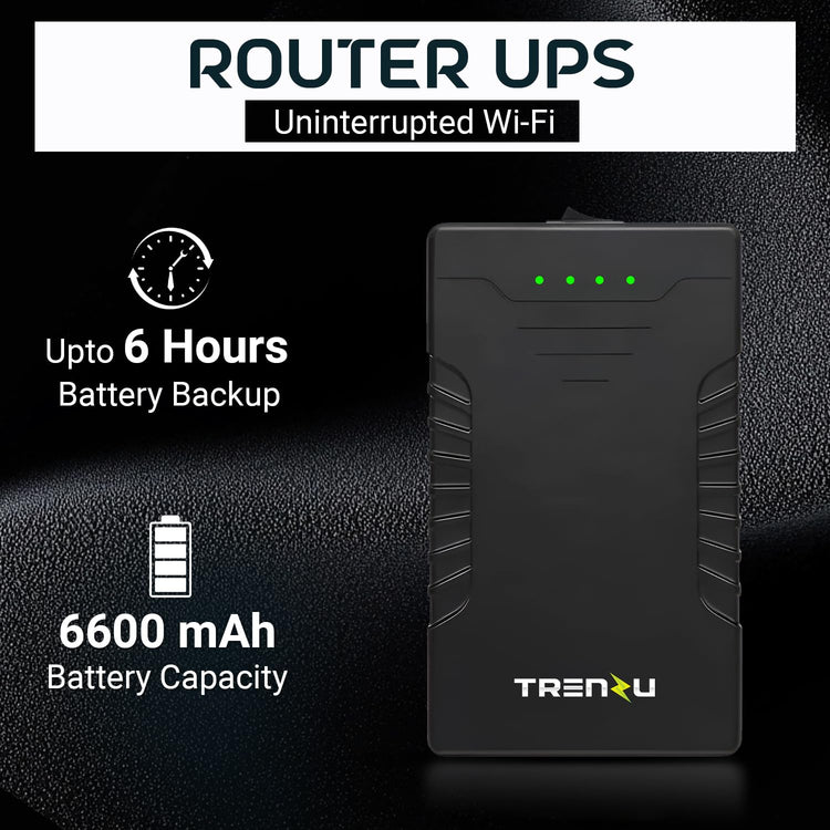 12V Wifi Router UPS | 6600mah EV Grade A+ Battery