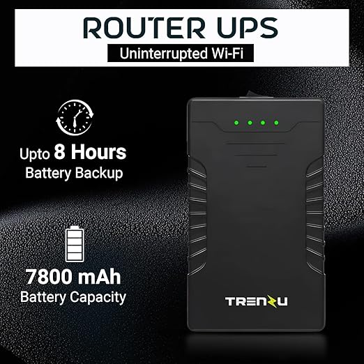 12V Wifi Router UPS | 7800 mah EV Grade A+ Battery