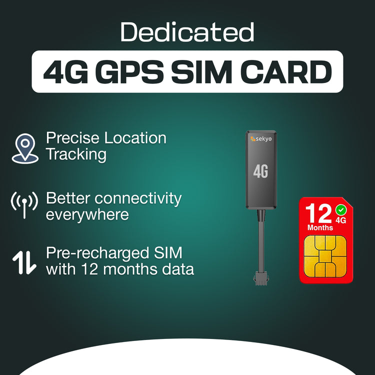 Trenzu 4G GPS Tracker | Wired Vehicle Tracking Device with Real-Time GPS, AGPS, LBS | Wide Voltage (9-90V) | Anti-Tamper Alarm | Fleet & Car Security System