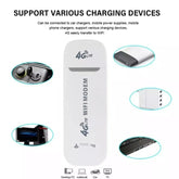 Trenzu 2G WiFi Sim dongle for PC Laptop | Download 10Mbps, Upload 3Mbps | Jio & Airtel Don't Work | Small Sim Works | Works on 2G Network | Driver CD Comes with Dongle