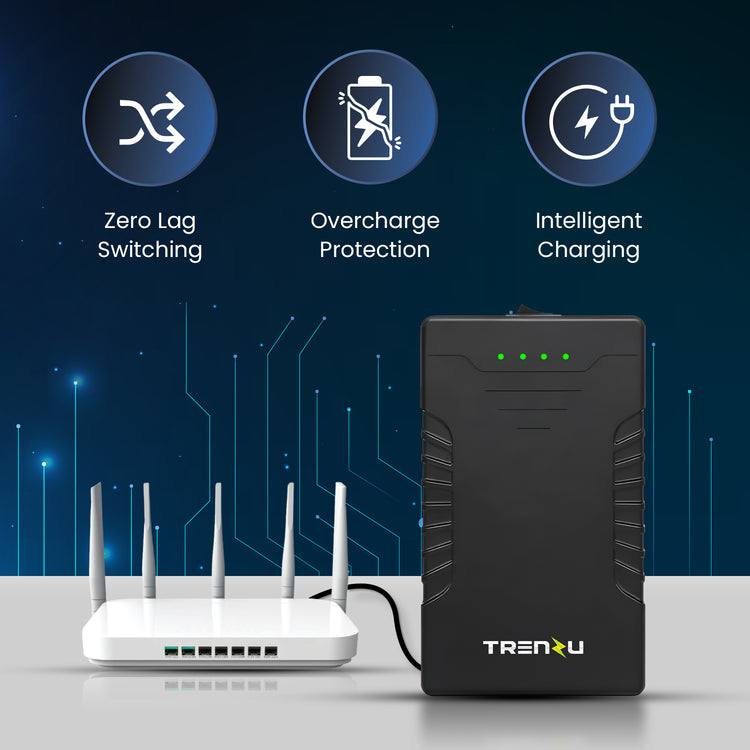 12V Wifi Router UPS | 7800 mah EV Grade A+ Battery