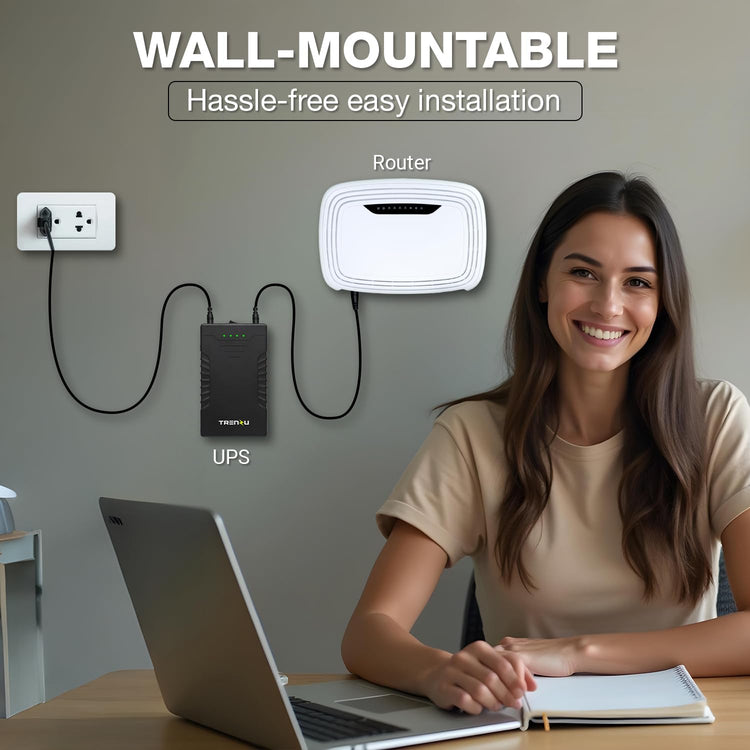 12V Wifi Router UPS | 6600mah EV Grade A+ Battery