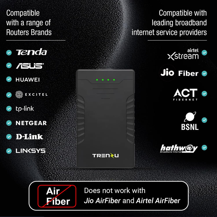 12V Wifi Router UPS | 6600mah EV Grade A+ Battery