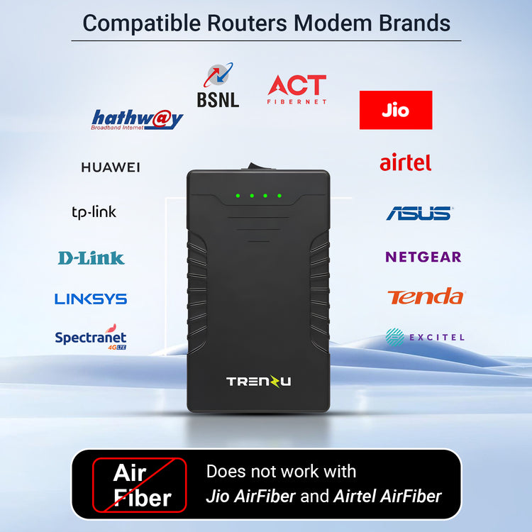 12V Wifi Router UPS | 7800 mah EV Grade A+ Battery